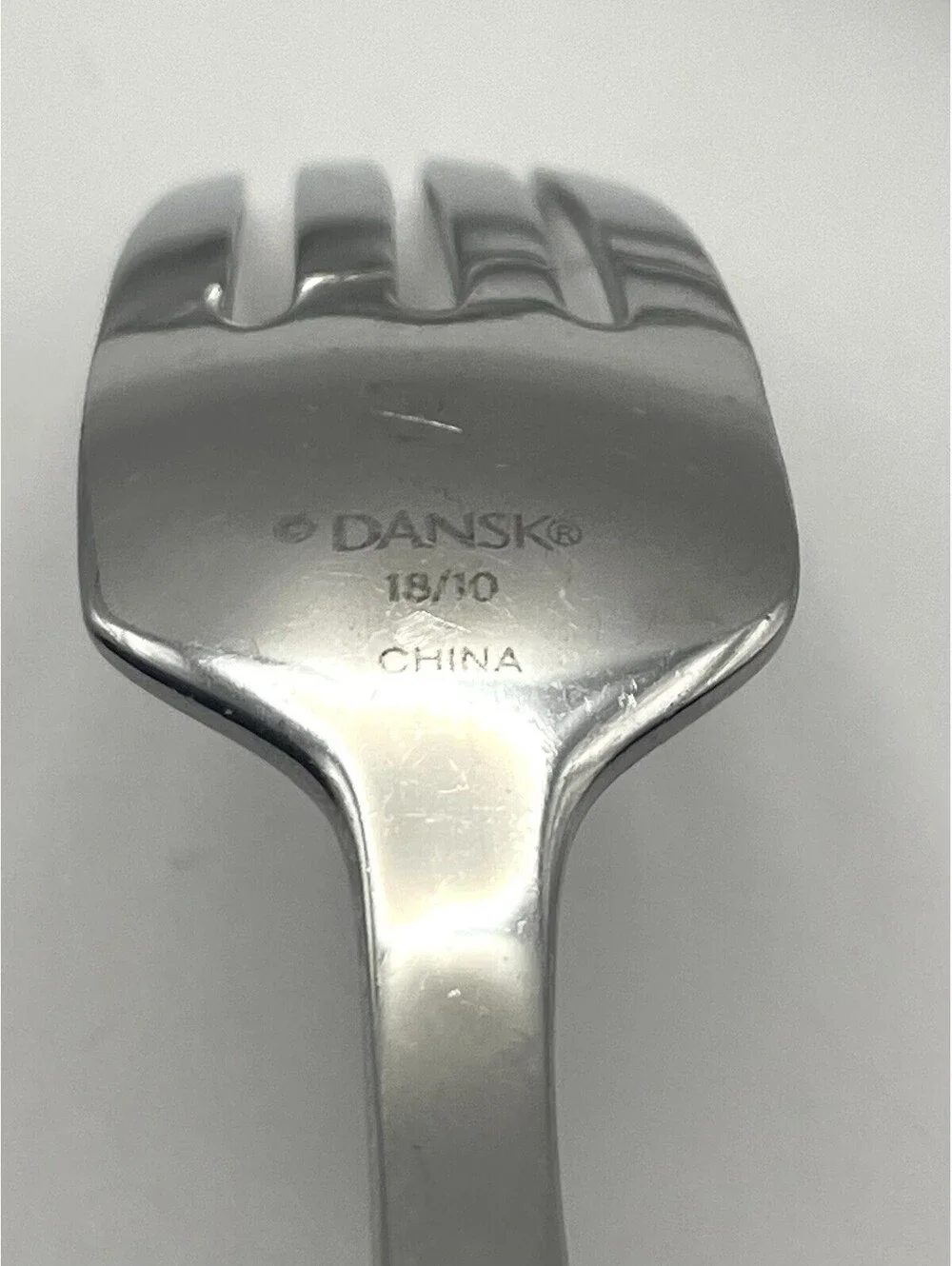 (3) Dansk KOBENHAVEN II 18/10 Stainless Glossy China Salad Fork Lot ~ 7 5/8”